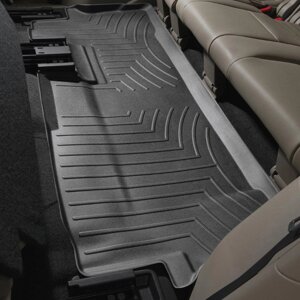Килимки в салон Honda Pilot II 2009 - 2015 з 2008 - чорні WeatherTech - третій ряд