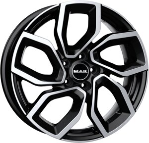 Литі диски MAK APOLLO MAK APOLLO 7,5x17 5x108 ET45 dia65,1 (BM) ( кт ) — Оплата Частинами