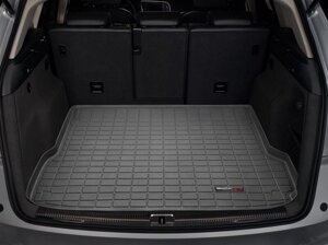 Килимки в багажник Audi Q5 I (8RB) 2009 - 2017 року з випуску 2008 - чорний, Tri-Extruded WeatherTech - штука