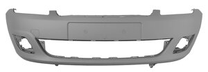 Бампер передній для Ford Fiesta V (MK6) ( рестайлінг ) 2006 - 2008, цілісний: верх + низ бампера {% osobennosti-bp% }