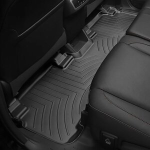 Коврики в салоні Toyota Highlander III (7 місць) 2013 - з 2013 року - Чорний Weathertech - другий рядок