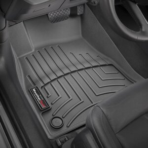 Килимки в салон Audi A4 (B9), A5 (f53), A5 sportback (f5a), A5 Кабріолет (f57) з 2015 - чорні WeatherTech - передній