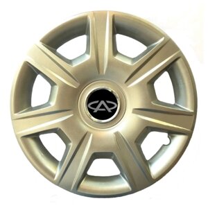 Ковпаки R15 Chery срібло - (SJS 327) - комплект ( 4 шт. )