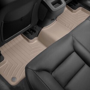 Килимки в салон Volvo XC60 II 2017 - з 2017 - бежеві WeatherTech - другий ряд