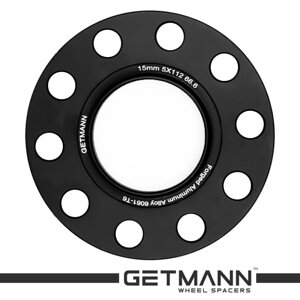 Колісна проставка 12 мм. 5x112 DIA 66,6/66,6 мм., Сквозна, Кована — Audi, Porsche – тільки під рідні диски