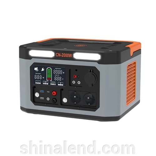 Портативна зарядна станція 1000W/2000W (Max), 220 V, 999Wh, 22.2 V/45 Ah (2700000mAh/3.7V) PROTESTER PRO-PS1000F від компанії ШінаЛенд - Оплата Частинами - фото 1