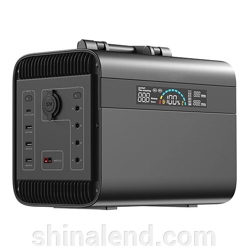 Портативна зарядна станція 1000W/2000W (Max) LiFePO4, 220 V PROTESTER PRO-PS1000D від компанії ШінаЛенд - Оплата Частинами - фото 1