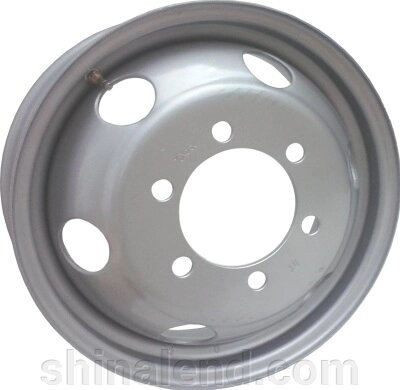 Сталеві диски DK GAZ-3302 (круглі отвори) (d3302-3101015-05) 5,5x16 6x170 ET105 dia130,1 (M) (ct)-оплата частинами від компанії ШінаЛенд - Оплата Частинами - фото 1