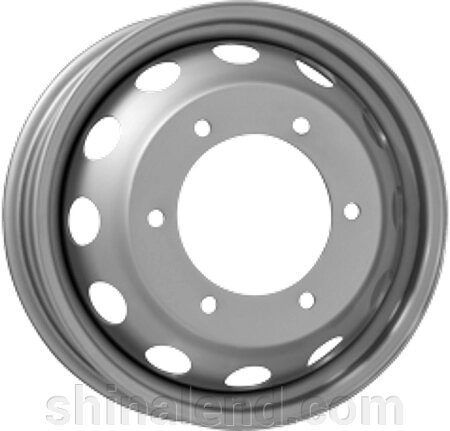 Сталеві диски KFZ 6685 Mercedes Sprinter / VW Crafter 5.5x16 6x205 ET113.8 DIA161.0 (S) (CT) - Оплата частинами від компанії ШінаЛенд - Оплата Частинами - фото 1