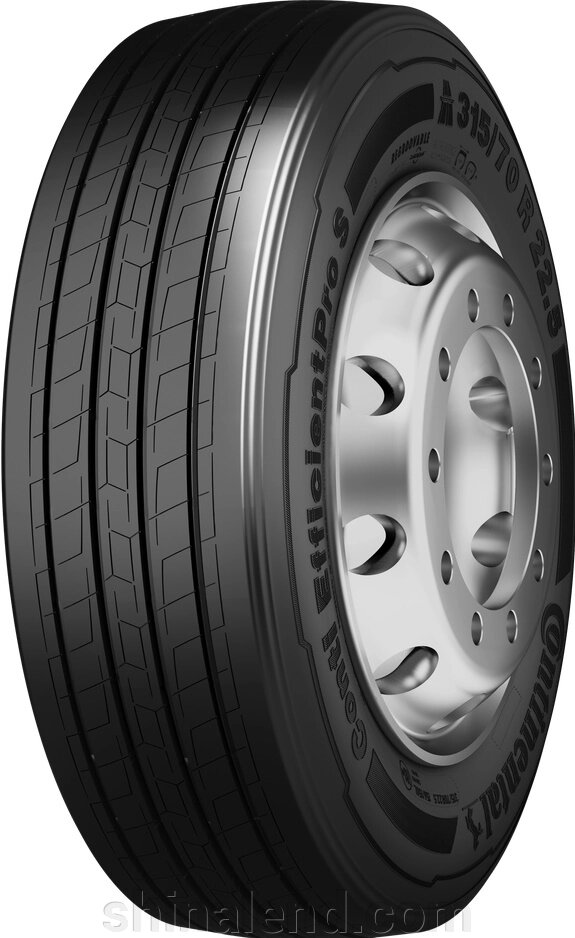 Вантажні шини Continental Conti EfficientPro S ( рульова ) 315/70 R22,5 156/150L Чехія 2022 — Оплата Частинами від компанії ШінаЛенд - Оплата Частинами - фото 1