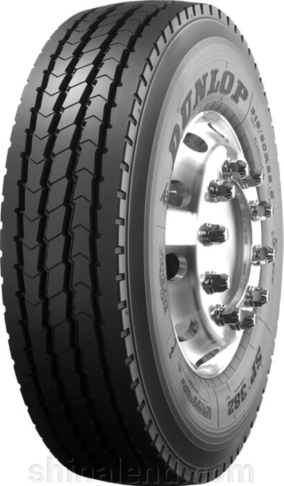 Вантажні шини Dunlop SP382 ( рульова ) 385/65 R22,5 160/158K/L — Оплата Частинами від компанії ШінаЛенд - Оплата Частинами - фото 1