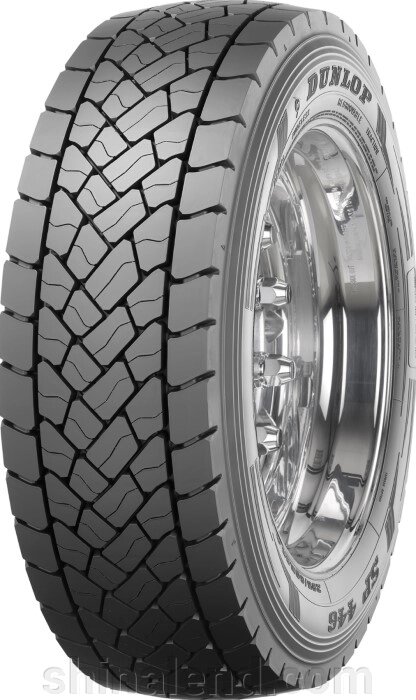 Вантажні шини Dunlop SP446 ( ведуча ) 205/75 R17,5 126/124M/G — Оплата Частинами від компанії ШінаЛенд - Оплата Частинами - фото 1