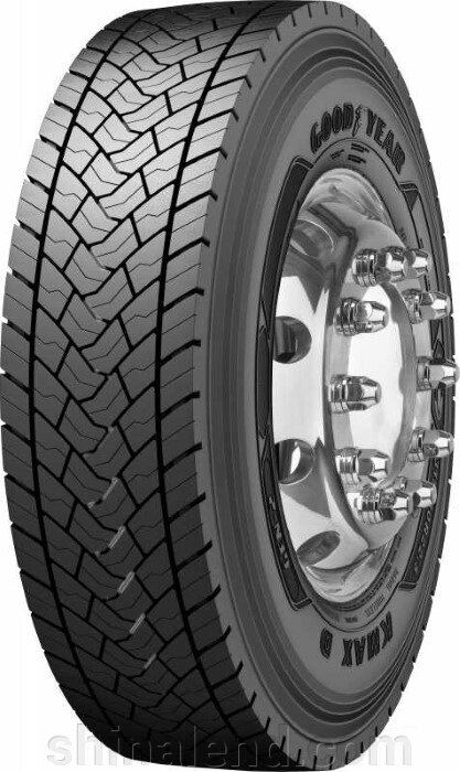 Вантажні шини GoodYear Kmax D Gen-2 ( ведуча ) 215/75 R17,5 128/126M Словенія 2024 — Оплата Частинами від компанії ШінаЛенд - Оплата Частинами - фото 1