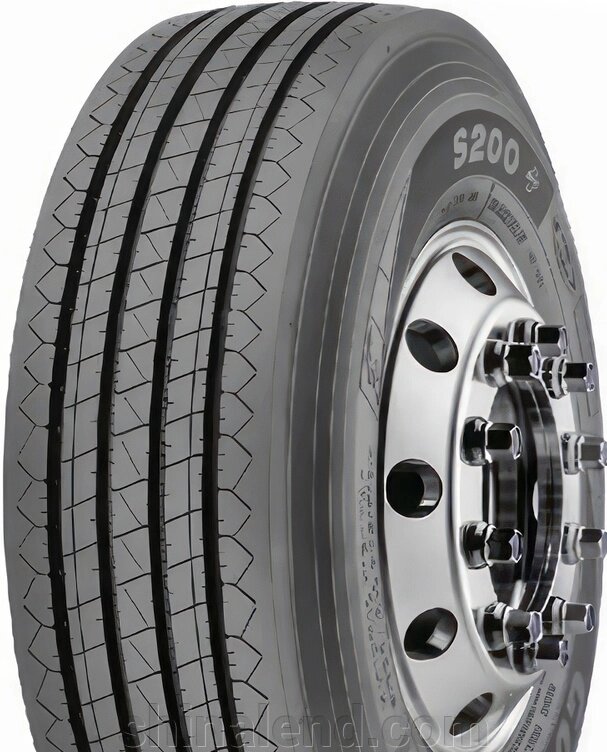 Вантажні шини GoodYear S200+ ( рульова ) 315/80 R22,5 156/151L Китай 2024 — Оплата Частинами від компанії ШінаЛенд - Оплата Частинами - фото 1