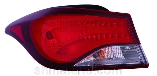 Задній ліхтар Hyundai Elantra v (MD) (рестайлінг) 2014 - 2016, ліворуч - зовнішня, (DEPO FZ1249) від компанії ШінаЛенд - Оплата Частинами - фото 1