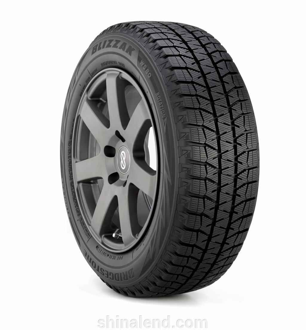 Зимові шини Bridgestone Blizzak WS80 205/60 R16 96T XL Японія 2024 — Оплата Частинами від компанії ШінаЛенд - Оплата Частинами - фото 1