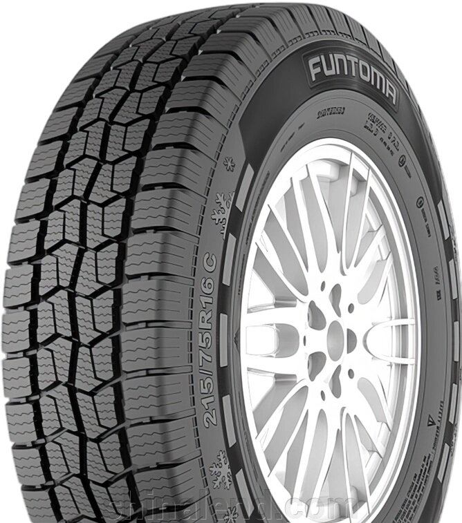 Зимові шини Funtoma VanFun Winter 185/FULL R14C 102/100R Туреччина 2024 (кт) — Оплата Частками від компанії ШінаЛенд - Оплата Частинами - фото 1