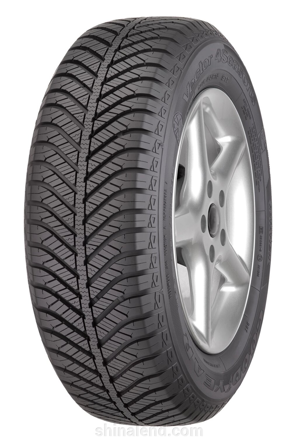 Зимові шини GoodYear Vector 4Seasons 165/70 R14C 89/87R Польща 2023 — Оплата Частинами від компанії ШінаЛенд - Оплата Частинами - фото 1