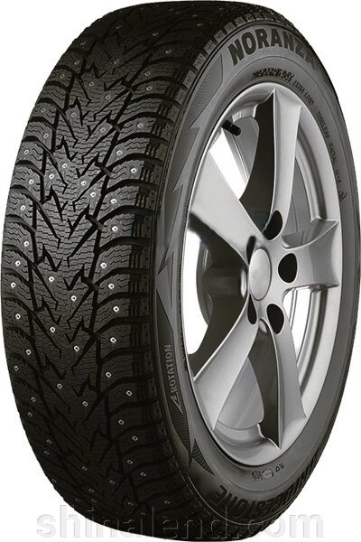 Зимові шиповані шини Bridgestone Noranza 001 225/40 R18 92T XL шип Польща 2023 — Оплата Частинами від компанії ШінаЛенд - Оплата Частинами - фото 1