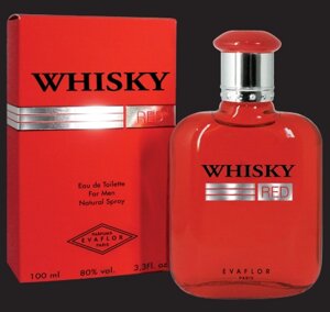 Чоловіча туалетна вода Whisky Red 100ml. Evaflor (100% ORIGINAL)