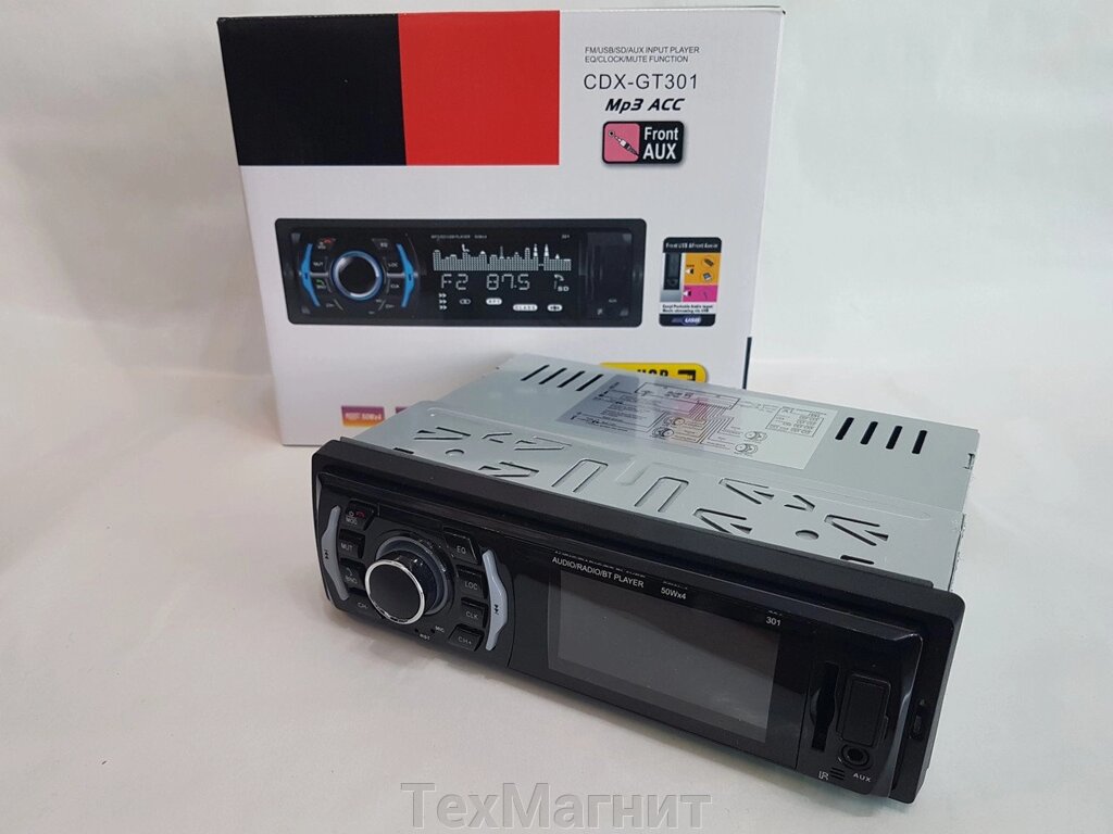 Автомагнітола CDX-GT 301 (USB/FM/AUX/Bluetooth/1 din)в стилі Sony від компанії ТехМагніт - фото 1