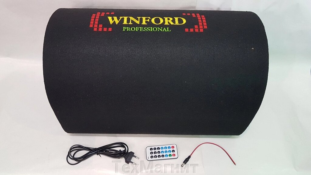 Автомобільний сабвуфер Winford 10" 500 W активний з Bluetooth від компанії ТехМагніт - фото 1