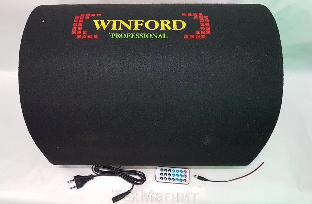 Автомобільний сабвуфер Winford 12" 1000 W активний з Bluetooth від компанії ТехМагніт - фото 1