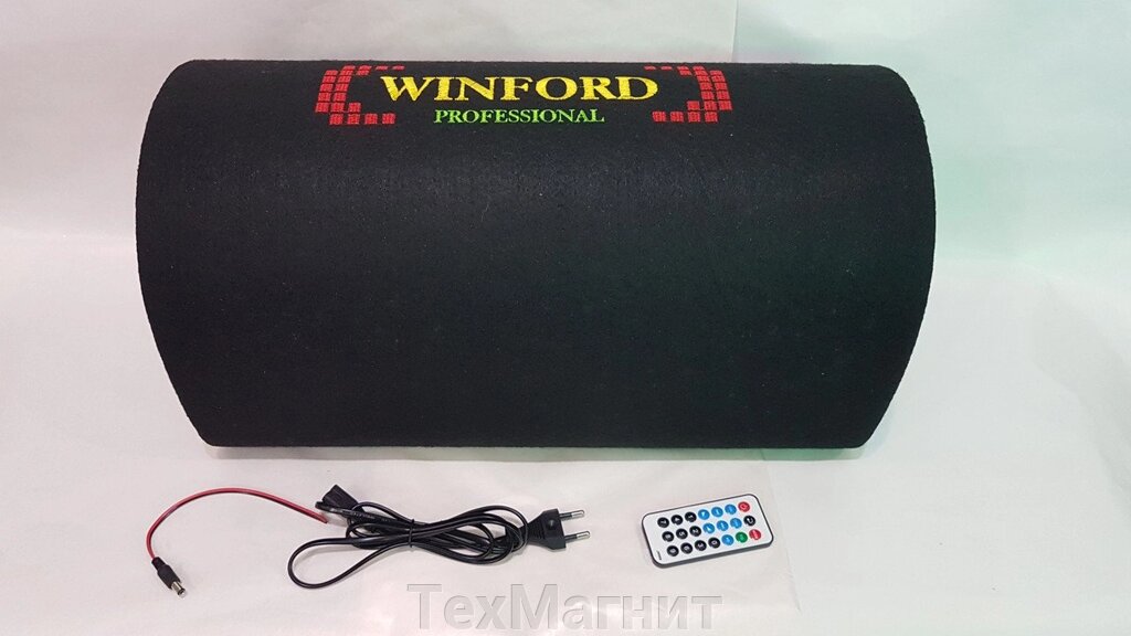 Автомобільний сабвуфер Winford 8" 350 W активний з Bluetooth від компанії ТехМагніт - фото 1