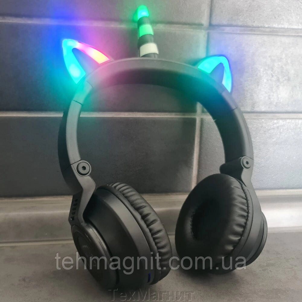 Бездротові навушники єдиноріг STN 27 Чорний від компанії ТехМагніт - фото 1