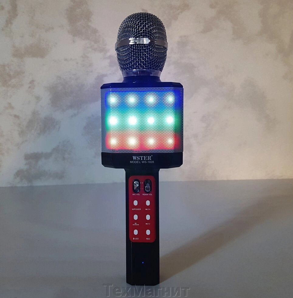 Безпровідний мікрофон для караоке WS-18282 від компанії ТехМагніт - фото 1