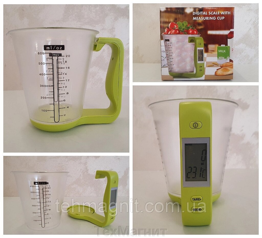 Электронные кухонные весы с мерным стаканом ##от компании## ТехМагнит - ##фото## 1