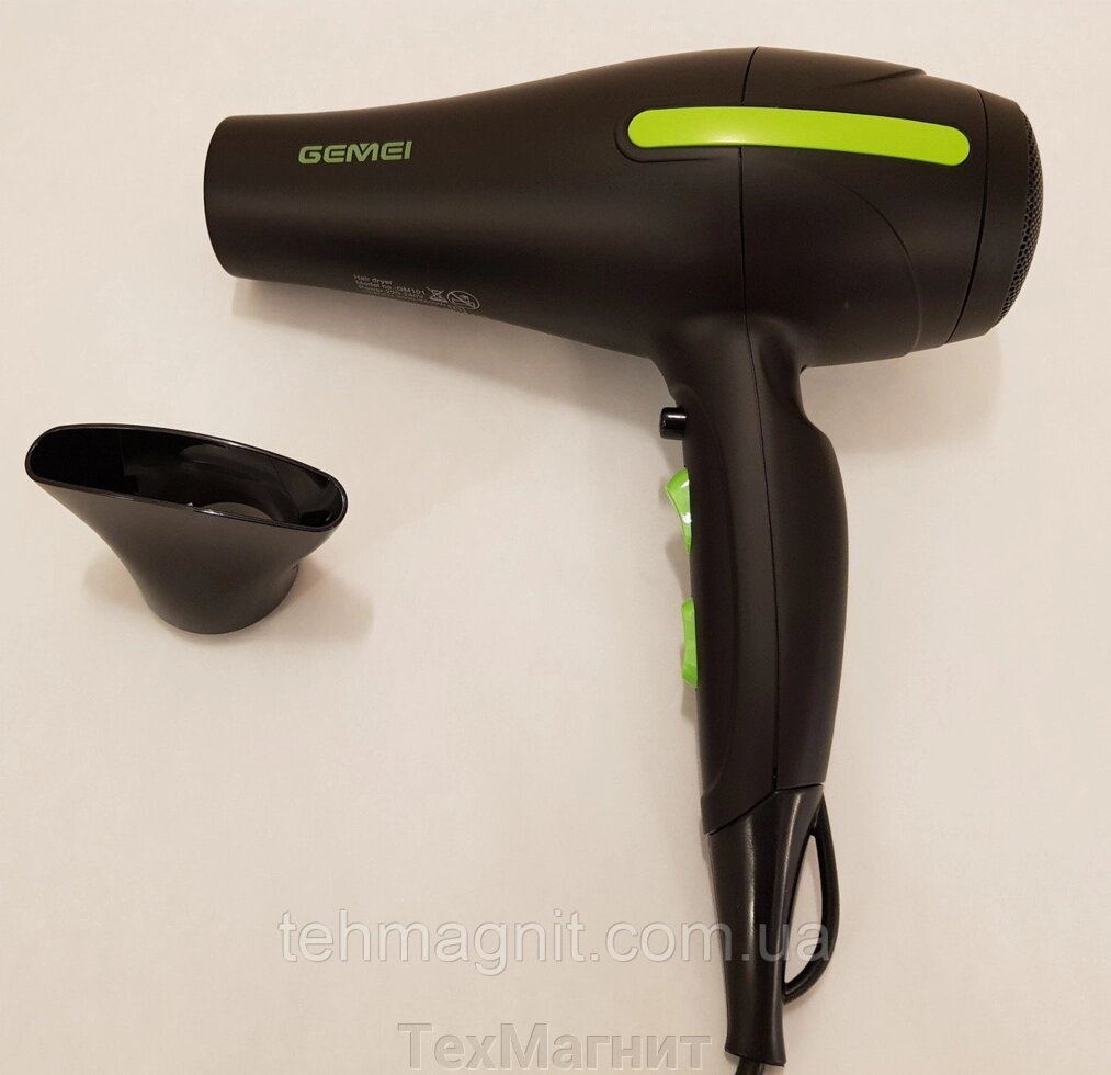 Фен для волосся Gemei GM-101 від компанії ТехМагніт - фото 1