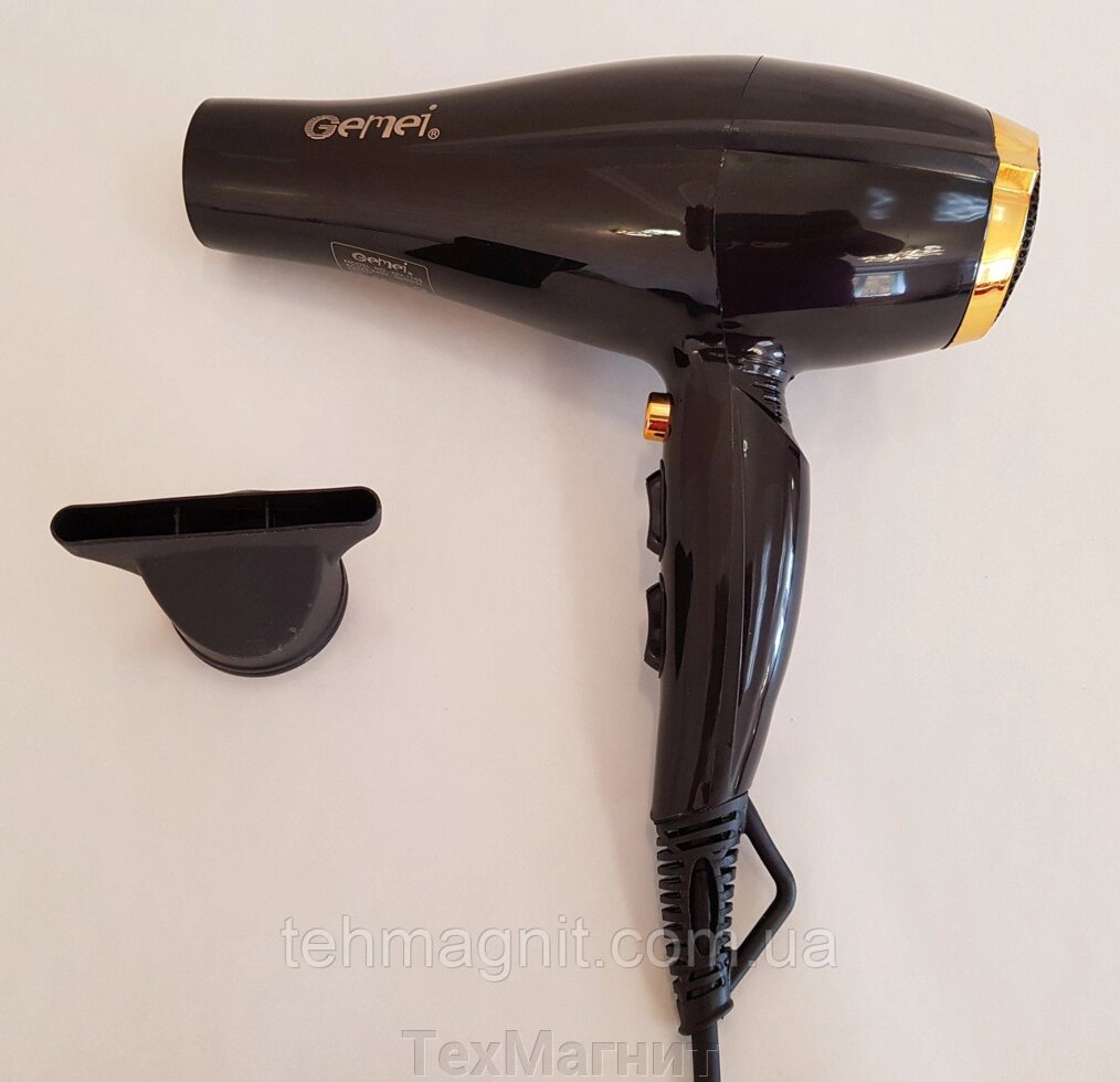 Фен для волосся Gemei GM-1765 від компанії ТехМагніт - фото 1