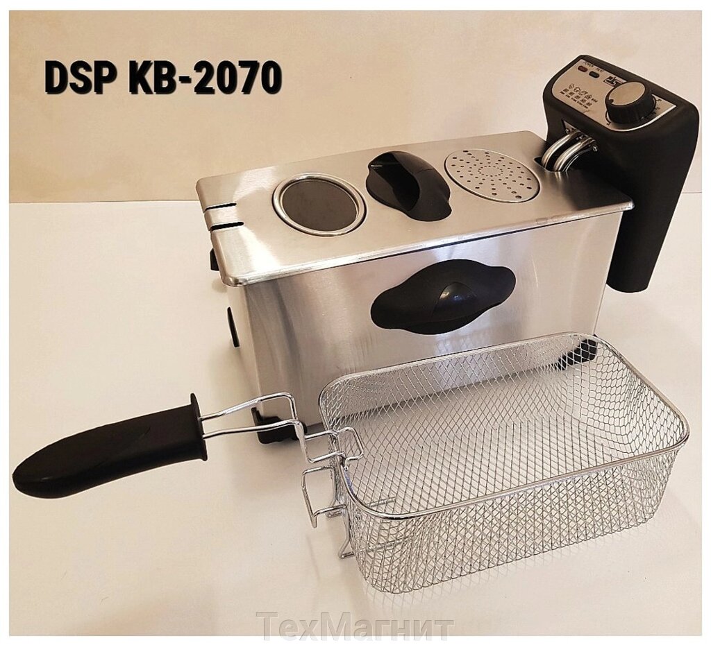 Фритюрниця DSP KB-2070 електрична професійна 2200W 3L від компанії ТехМагніт - фото 1
