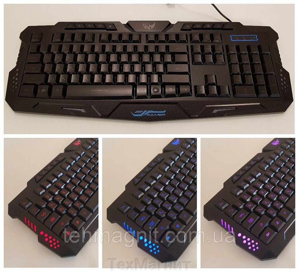 Игровая клавиатура с подсветкой  M200 ##от компании## ТехМагнит - ##фото## 1