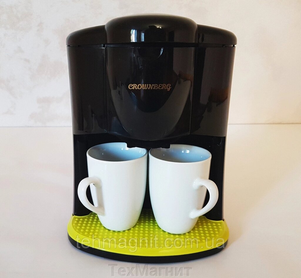 Кофеварка капельная  Crownberg CB-1560 на две чашки 600W ##от компании## ТехМагнит - ##фото## 1