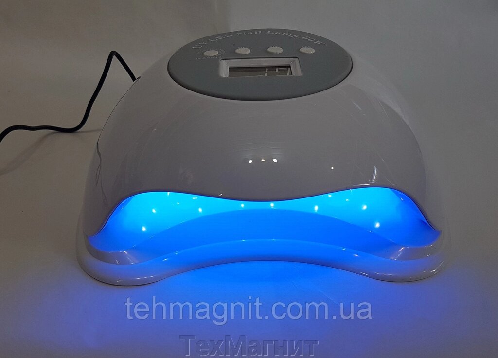 Лампа для манікюру і педикюру SUN 60W UV + LED на 2 руки від компанії ТехМагніт - фото 1