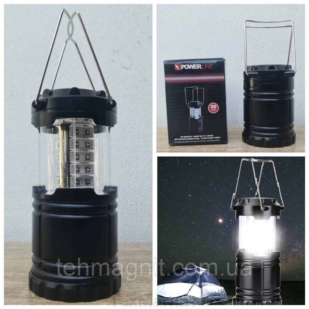 Ліхтар світлодіодний для кемпінгу PowerLine від компанії ТехМагніт - фото 1