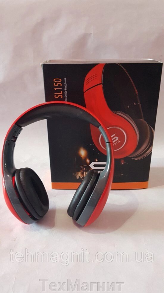 Навушники SL-150 червоний від компанії ТехМагніт - фото 1