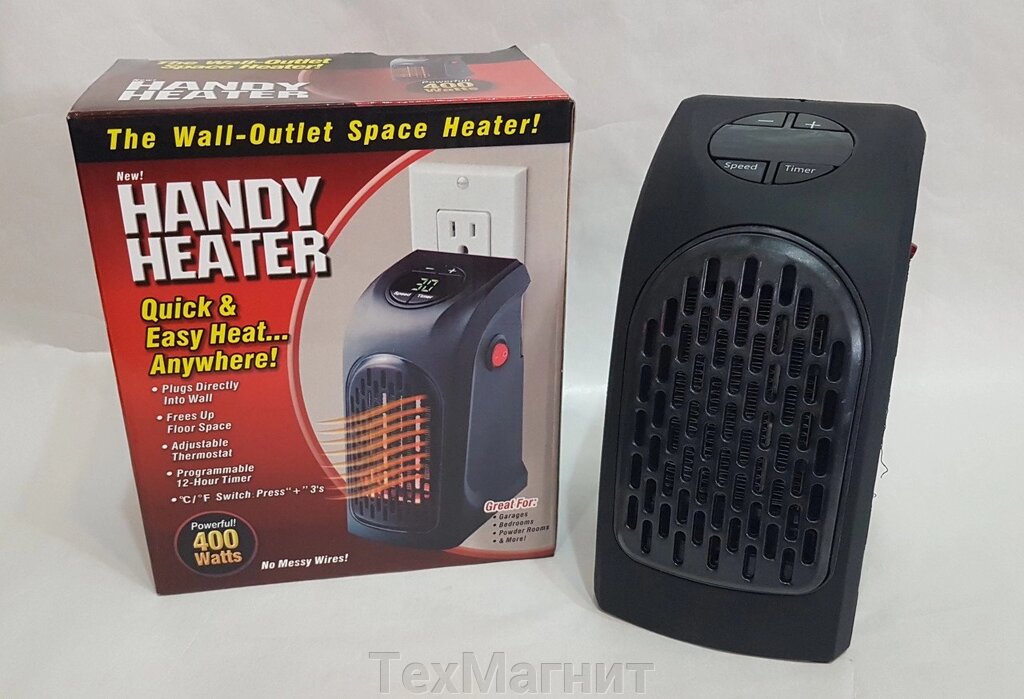 Обігрівач міні портативний Handy Heater 400W від компанії ТехМагніт - фото 1