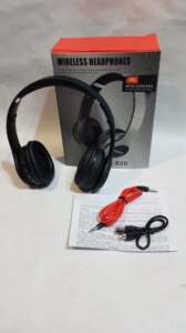 БЕЗДРОТОВІ Навушники wireless B20 - Bluetooth (блютуз) безпровідні навушники Чорний