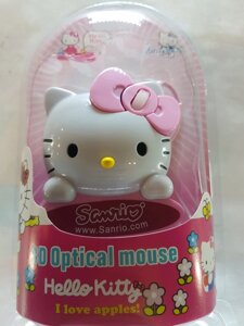 Миша комп'ютерна провідна Hello Kitty