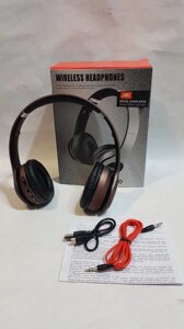 БЕЗДРОТОВІ Навушники wireless B20 - Bluetooth (блютуз) безпровідні навушники Коричневий