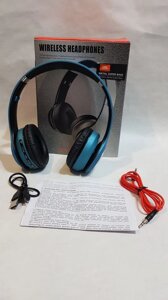 БЕЗДРОТОВІ Навушники wireless B20 - Bluetooth (блютуз) безпровідні навушники Синій