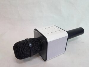 Мікрофон з функцією Караоке Q7 StreetGo Bluetooth Karaoke USB AUX MP3 Player Чорний