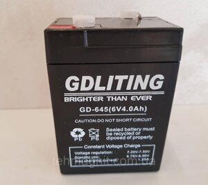 Gdlite gd-645 4ah акумулятор