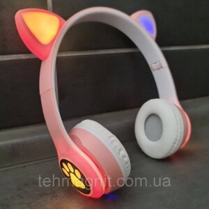 Бездротові навушники з вушками VIV 23M рожевий в Одеській області от компании ТехМагнит