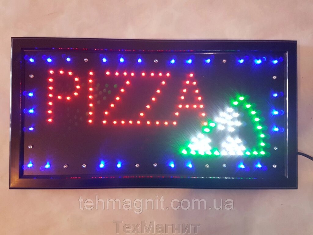 Світлодіодна вивіска PIZZA - наявність