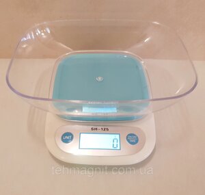 Весы кухонные электронные с чашкой SH-125 до 7 кг