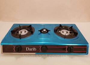 Газовая плита таганок на 3 конфорки Dario DR1014G